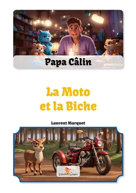 La Moto et la Biche - Couverture