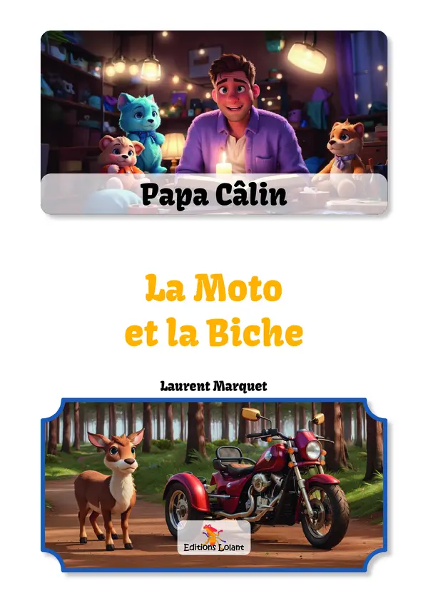 La Moto et la Biche - Couverture