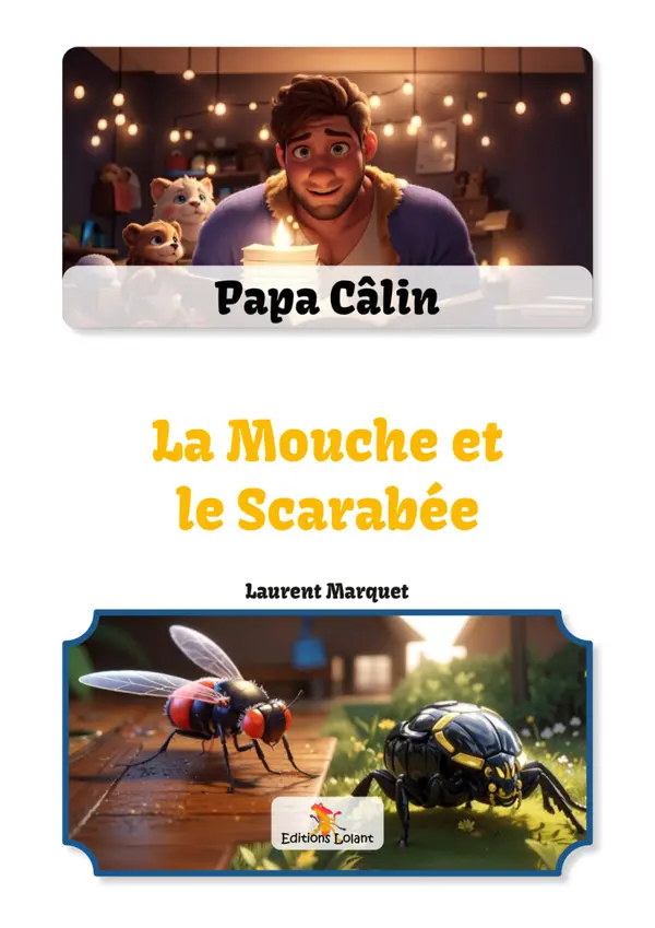 La Mouche et le Scarabée - Couverture