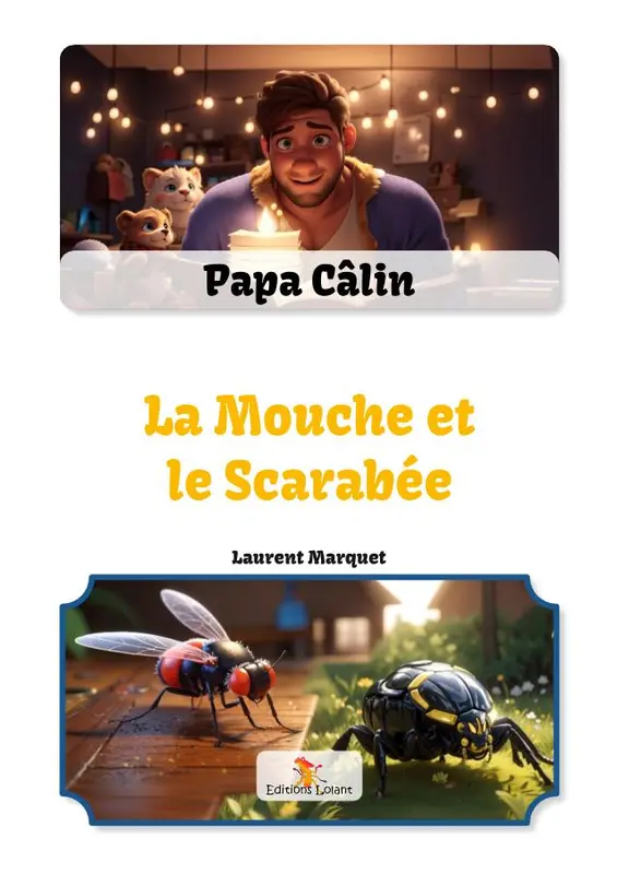 La Mouche et le Scarabée - Couverture