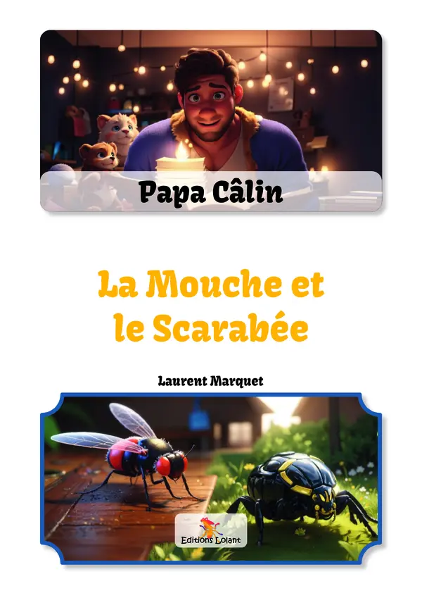 La Mouche et le Scarabée - Couverture