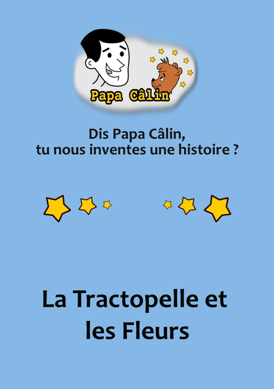 La Tractopelle et les Fleurs - Couverture