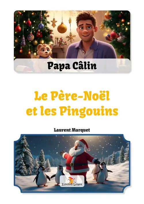 Le Père Noël et les Pingouins - Couverture