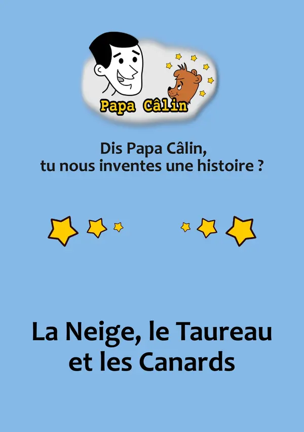 La Neige, le Taureau et les Canards - Couverture