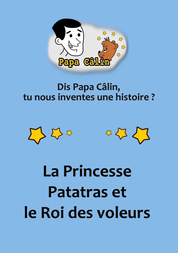 La Princesse Patatras et le Roi des voleurs - Couverture