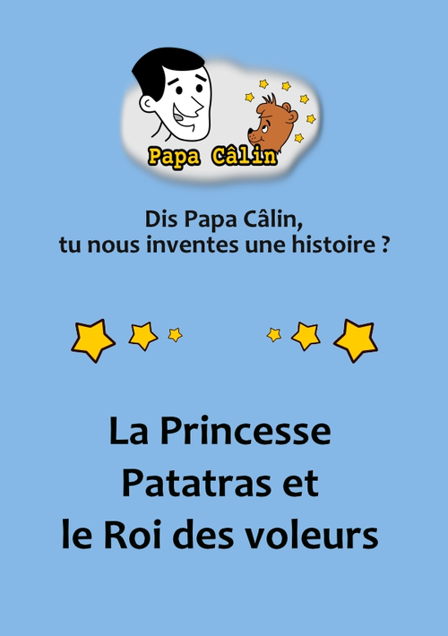 La Princesse Patatras et le Roi des voleurs - Couverture