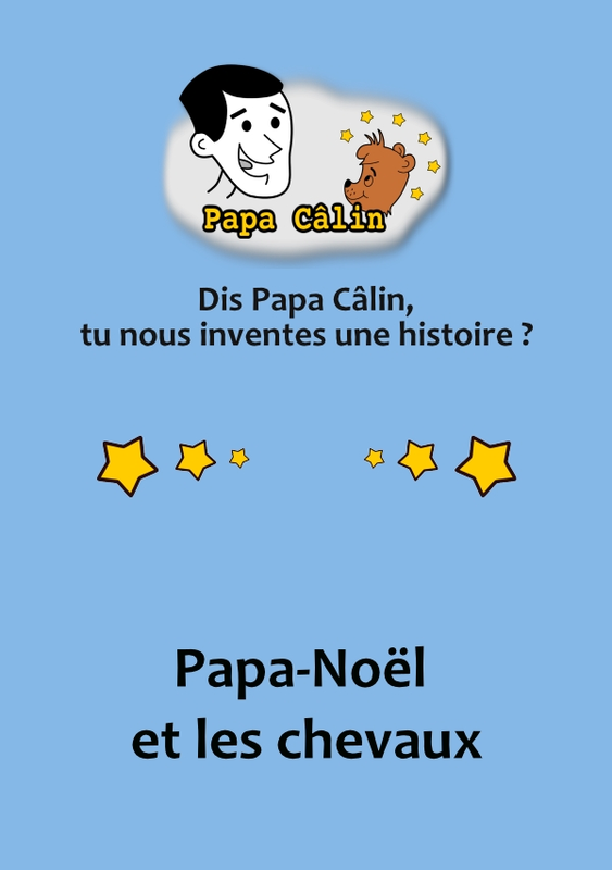 Papa-Noël et les Chevaux - Couverture