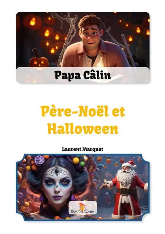 Père-Noël et Halloween - Couverture