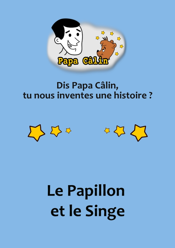 Le Papillon et le Singe - Couverture