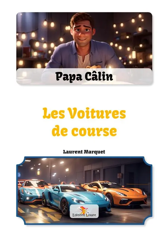 Les voitures de course - Couverture