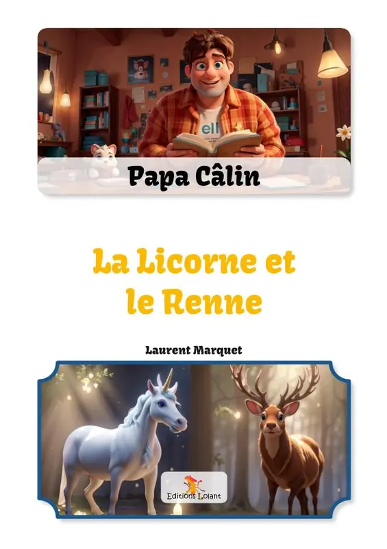 La Licorne et le Renne - Couverture